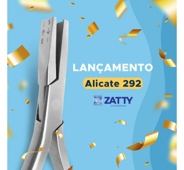 Alicate Ortodôntico para Dobra Superior I/E 292- Zatty - 1