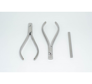 Alicate Ortodôntico de Torque Individual com 2 Alicates e 1 Chaveta 222CJ - Zatty - 2